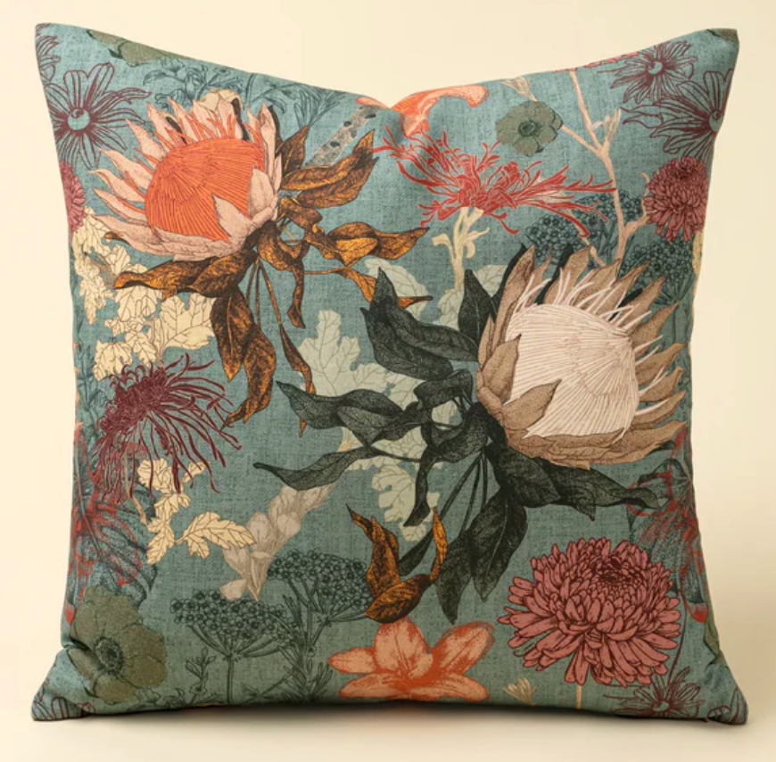 Floral Palette Pillow