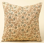 Sundari Block Print Pillow