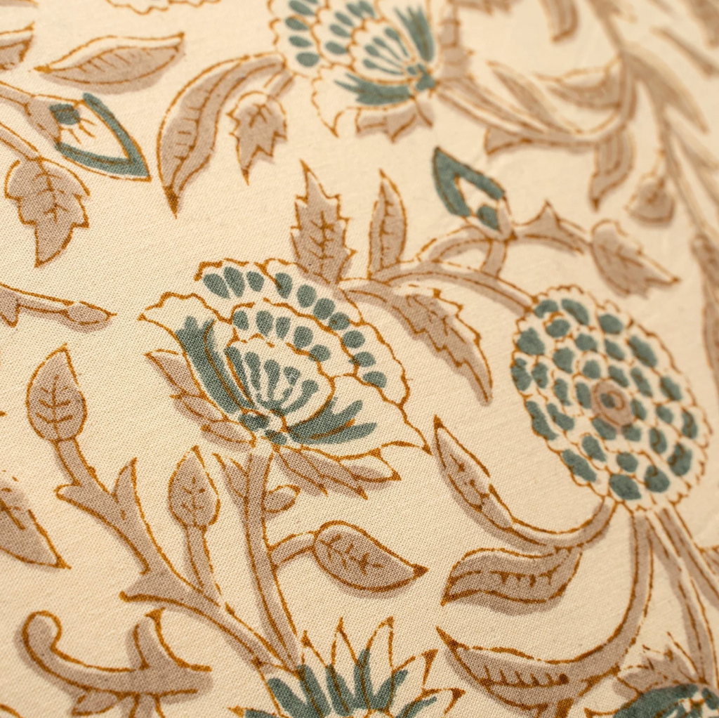Sundari Block Print Pillow