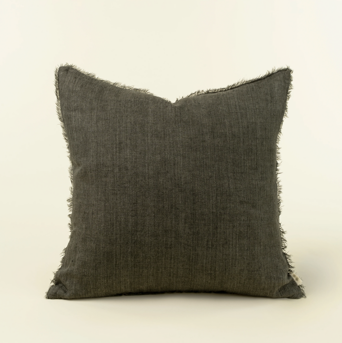 Lina Linen Pillow - Avocado