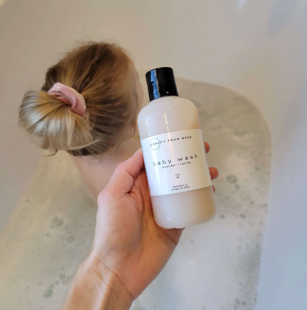 Beauty From Bees - Baby Shampoo & Body Wash 8oz - Lavender  Vanilla