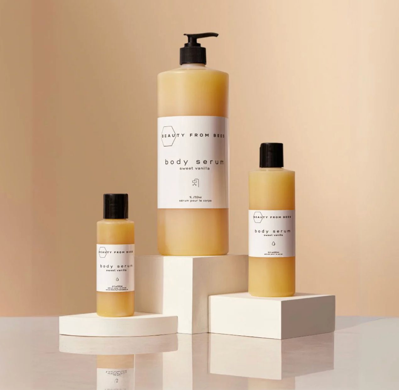 Beauty From Bees - Body Serum 8oz - Sweet Vanilla