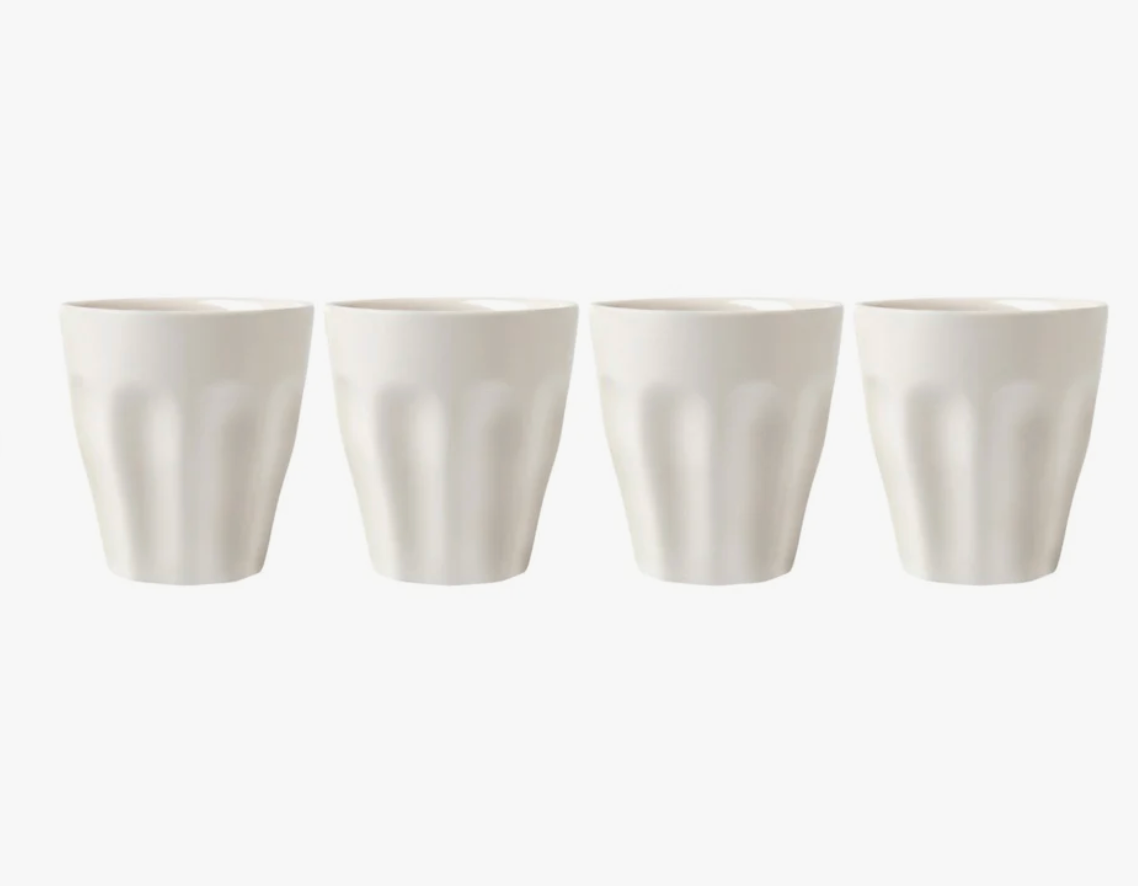 Blend Sala White Espresso Cups  - Maxwell Williams (Set of 4)